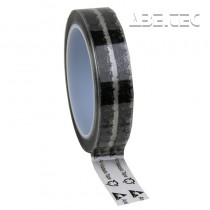 ESD lepicí páska Wescorp™, průhledná, se symboly, celulózová, 24mmx65,8m, 242272