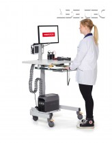 Mobilní pracovní stůl s napájením Treston PowerX Move TPXMO8060L-41