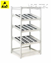 Základní modul Treston FiFo Flow Rack, M900, ESD, 933x805x1860mm, TFR900-49