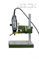 Sestava vrtacího stojanu Micromot MB 200 a frézky Dremel.