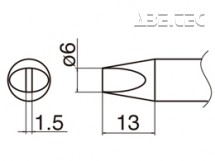 Pájecí hrot HAKKO T33-D6