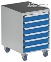 Zásuvková skříňka 53/66-8, kolečka, 5366308-07