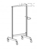 Průmyslový vozík Multi trolley 2 - rám M900, 860157-41