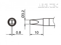 Pájecí hrot HAKKO T39-D32