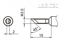 Pájecí hrot T18-K35