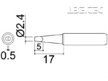 Pájecí hrot  900M-T-2.4D