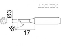 Pájecí hrot 900M-T-3CF