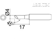 Pájecí hrot  900M-T-4CF