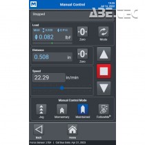 Spusťte rychlý test nebo ručně upravte příčnou hlavu pro nastavení vzorku