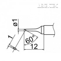 Pájecí hrot T12-C1