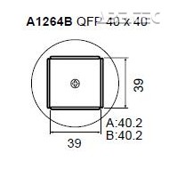 Určeno pro pouzdra QFP 32x32 mm