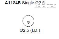 Určeno pro pouzdra:A1124B Ø 2.5