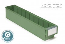 Policový zásobník 5010-7 BIOX, 92 x 500 x 82 mm, zelený