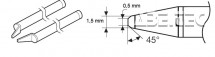Pájecí hrot A1388 (CHIP 0,5C) pro termokleště FX-8804