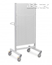 Průmyslový vozík Treston Multi Trolley M750, vysoký, perf. panely, TMTH7-005-41