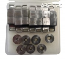 Stroj pro odizolování a krimpovaní volných předizolovaných koncovek STRIMP R