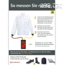 Měřič ESD oděvů SR-800 ETM