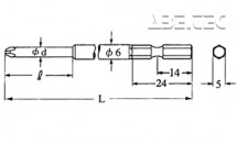 V14D135075 V-14 (3,5x30)-1-(6)-75 