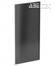 Perforovaný panel na zeď 949x1976mm, černý 837350-18