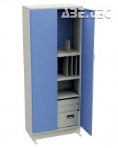 Průmyslová skříň 80/200-3, modrá C30907103