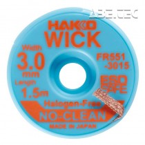 Odpájecí lanko HAKKO WICK FR551-3015-E, 3,0mmx1,5m