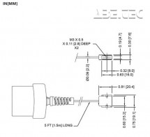 Senzor tahové a tlakové síly, miniaturní MR04-025M