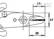 Odizolovací kleště / nůžky CCS 11 NB D, ESD