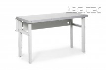 Průmyslový stůl Treston HWB, 1500x630mm, ocelová deska, HWB15063S