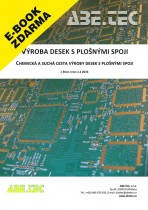 E-book ke stažení zdarma - Výroba desek s plošnými spoji (chemická cesta a na CNC frézce)
