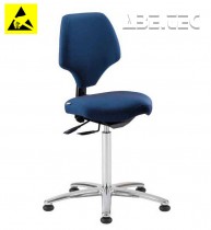ESD pracovní židle NUVOLETTA, AS3, ESD5, A-NT2463HAS modrá