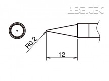 Pájecí hrot HAKKO T39-BL02