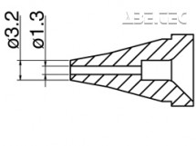 Odpájecí hrot N60-03