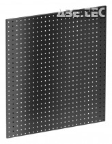 Perforovaný panel na zeď 949x988mm, černý 837334-18