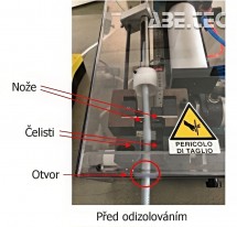 Elektropneumatický odizolovač kabelů EASY BIG STRIP M