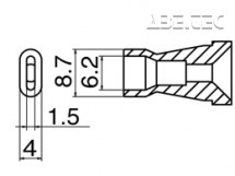 Odpájecí hrot N60-09