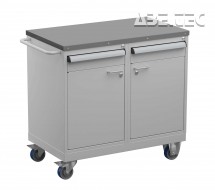Vozík na nářadí Tool Trolley 2, ocelová deska, TWIN45-002-41