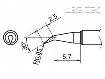 Pájecí hroty HAKKO T52-J005, 2ks/bal