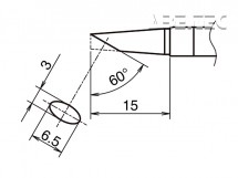 Pájecí hrot HAKKO T39-BC3065