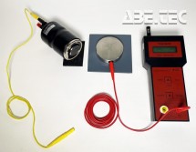 Elektroda pro měření povrchového odporu ME40, kufřík s příslušenstvím