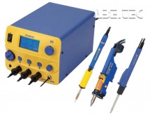 Opravářská stanice Hakko FM-206 v základní sestavě.