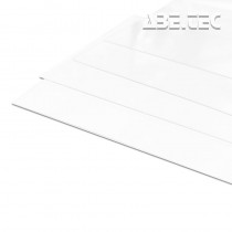 Termofólie pro vakuové tváření Form Sheet, bílé, 30ks