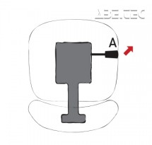 Mechanismus GS (GAS LIFT) - nastavení výšky sedadla