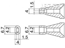 Odpájecí hrot N60-08