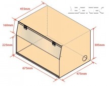 Odsávací box s odsávací jednotkou FUMECAB 700 ESD