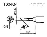 Pájecí hrot T30-KN