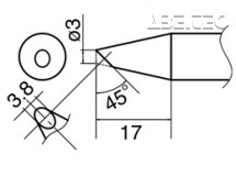 Pájecí hrot T33-BC3