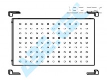 Perforovaný panel RL 120 ESD