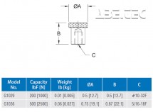 Plochá hlava G1029E