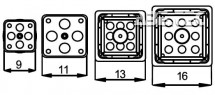 Set pájecích trysek LW40.1104