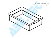 ESD / antistatický skladovací box 10-18L-4 ESD